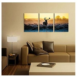 Funpark Art Wildlife Deer Canvas Wall Art